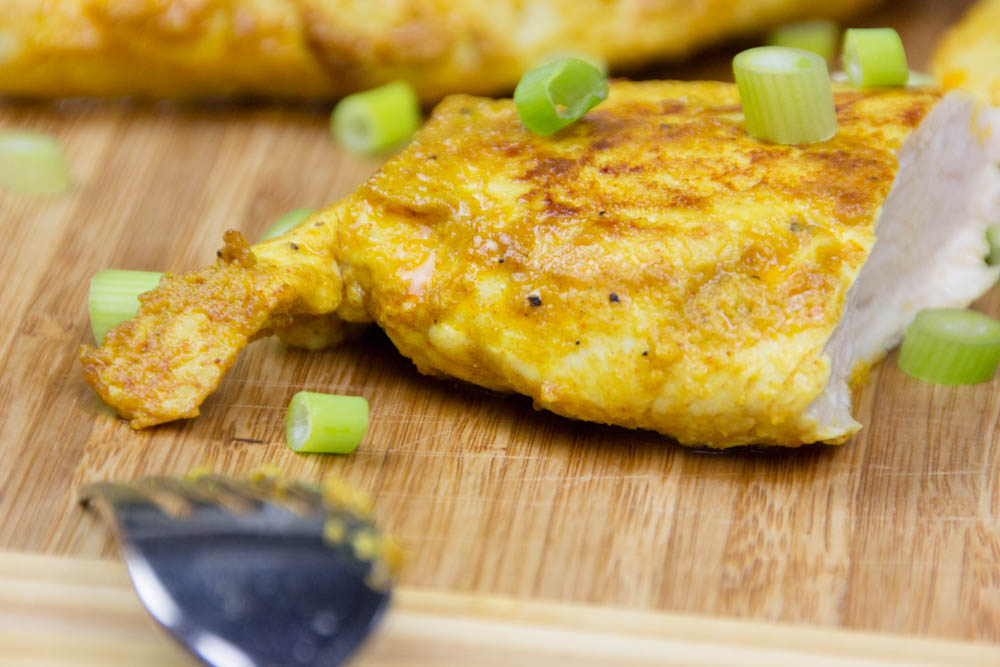 Curry-Paprika Marinade mit Joghurt, einfach und mit wenigen Zutaten